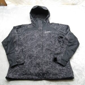 Columbia Jacket Women Small Black Tunnel Falls Water Resistant Interchange Shell